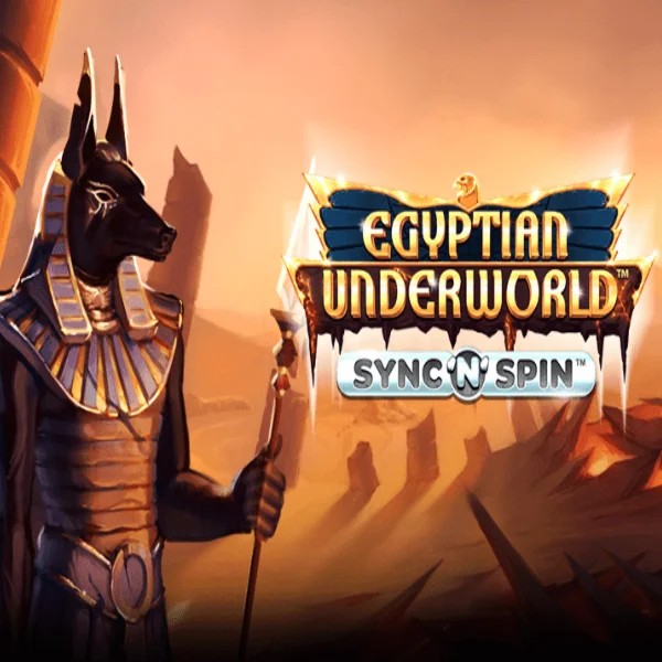 Egyptian Underworld online game logo by Greentube on dynabetcasino.eu