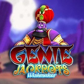 Jackpots logo of Genie Jackpots Wishmaker from Blueprint Gaming at DynaBet Casino