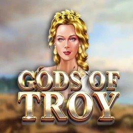 Official Slots logo: Gods of Troy by Red Tiger Gaming at DynaBet Casino