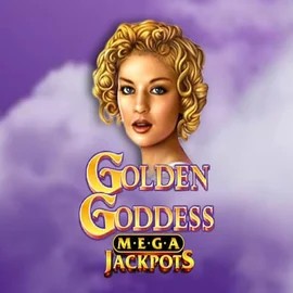Golden Goddess Megajackpots slot visual from IGT available on dynabetcasino.eu
