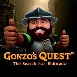 Gonzo's Quest slot logo by NetEnt at DynaBet CasinoGonzo's Quest